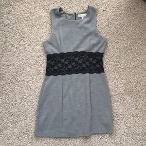 Grey mini dress